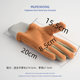 Cute cartoon five-finger gloves for older children