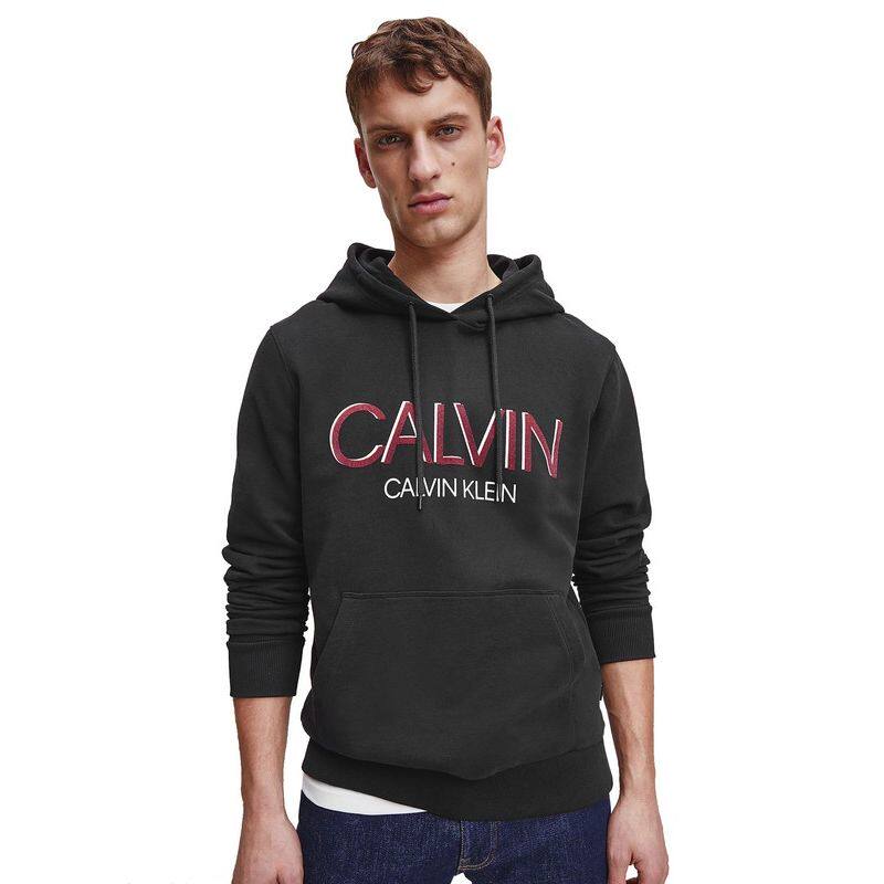 calvin klein男装时尚连帽套头卫衣 FANTASIA海外运动卫衣/套头衫
