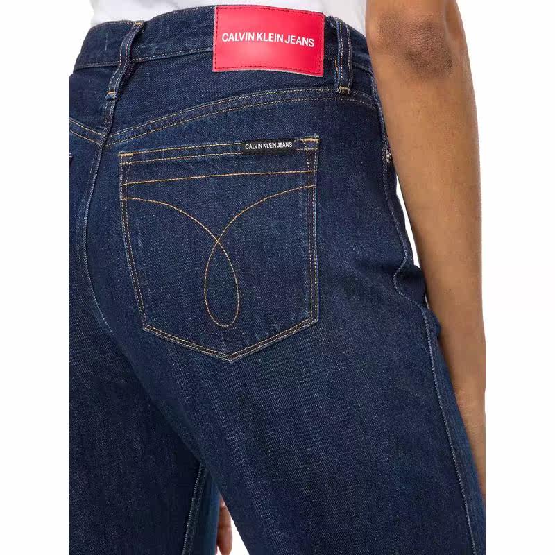 calvin klein女装休闲直筒牛仔裤 FANTASIA海外运动长裤
