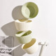 Cream style rice bowl home 2026 new high-end ceramic small bowl soup bowl plate dish set tableware