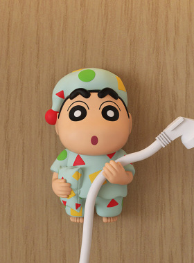 多巴胺树脂蜡笔小新睡衣系列挂钩卡通粘钩可爱无痕免打孔