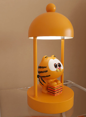 轻奢高级感加菲猫周边台灯卧室床头灯床头灯结婚生日礼物搬家礼品