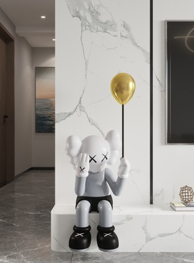 芝麻街暴力熊电视柜摆件