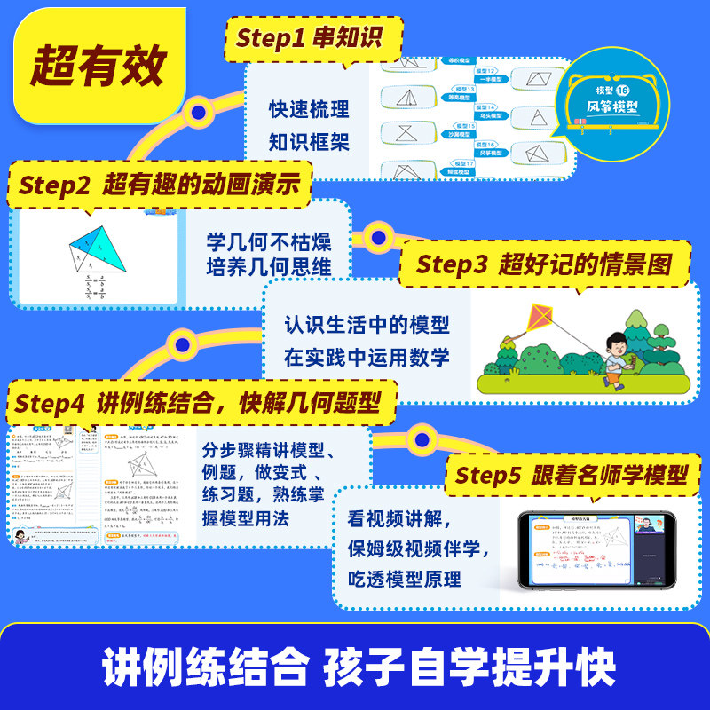 2024小学数学几何36模型三四五六年级玩转几何思维训练专项练习册小学生几何专题突破练习图解应用题巧解计算题视频讲解作业帮