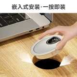 Компьютерный настольный компьютер открытый отверстие обложка на стойке офиса покрывает полость перекрестной коробки.