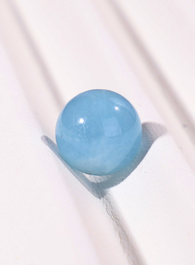 水晶散珠L7海蓝宝石14mm单珠