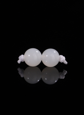 和田玉散珠俄料圆珠直径6mm玉珠