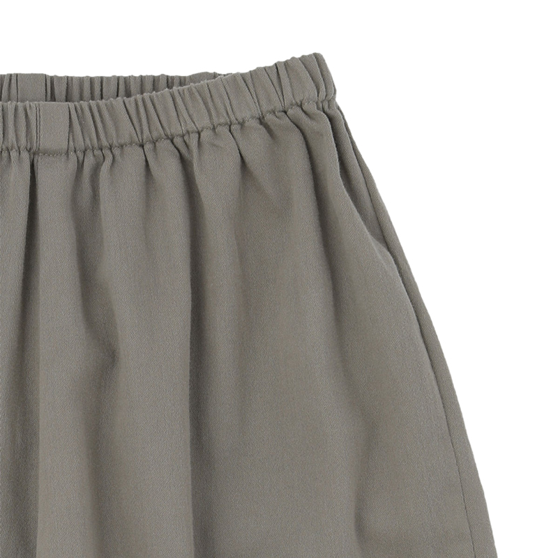 benebene纯棉哈伦长裤秋冬男女儿童婴儿桃皮绒宽松气球裤子设计感 - 图3