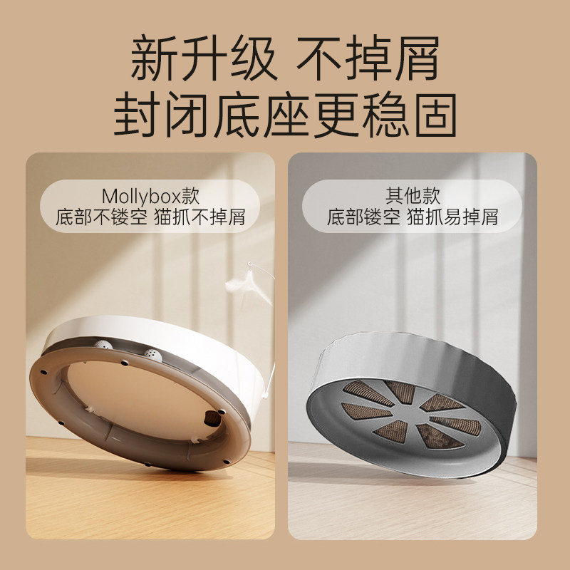 猫窝猫抓板耐磨不掉屑猫咪爪板圆形抓窝耐抓猫咪玩具自嗨解闷用品,淘宝优惠券,粉丝福利购,淘宝优惠卷