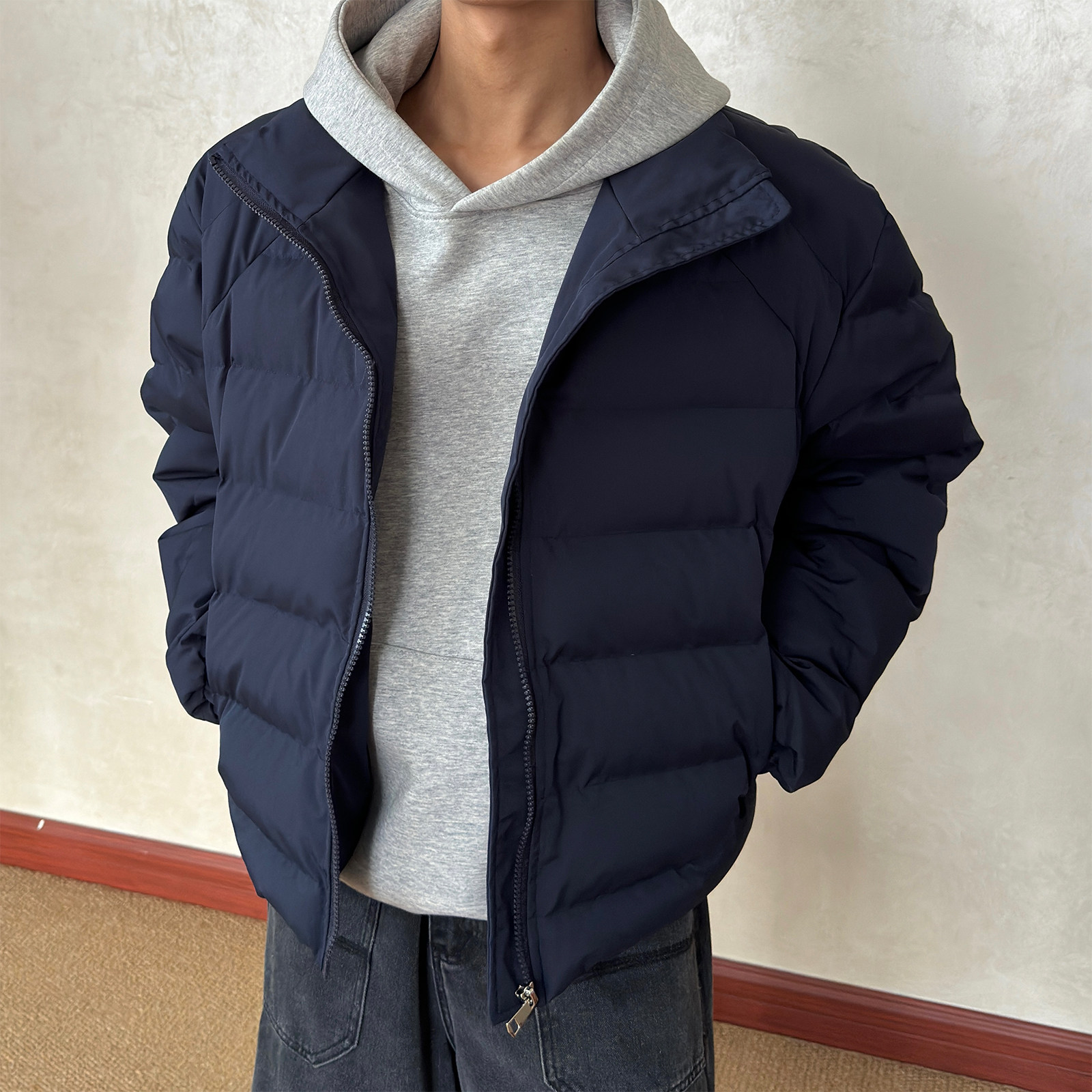 布老哥Blog美式复古解构立领面包棉服cleanfit短宽显高棉衣W602,淘宝优惠券,粉丝福利购,淘宝优惠卷