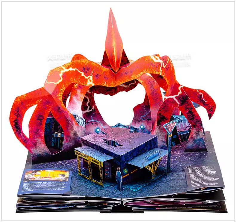 怪奇物语3d立体书 小11主演网飞奇幻美剧 英文原版 Stranger Things The Ultimate Pop Up Book 可搭怪奇物语设定集 中图原版 - 图2