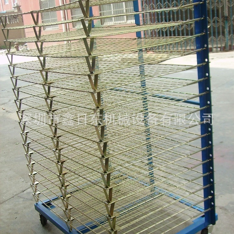 50层25层千层架 移动晾晒架 镀锌网片架 可配防静电棉每层承重8kg - 图0