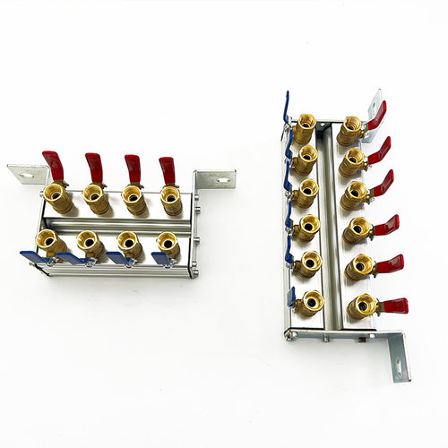 双排注塑机水排带球阀多管路水位分流器注塑机分水器机械设备配件 - 图2