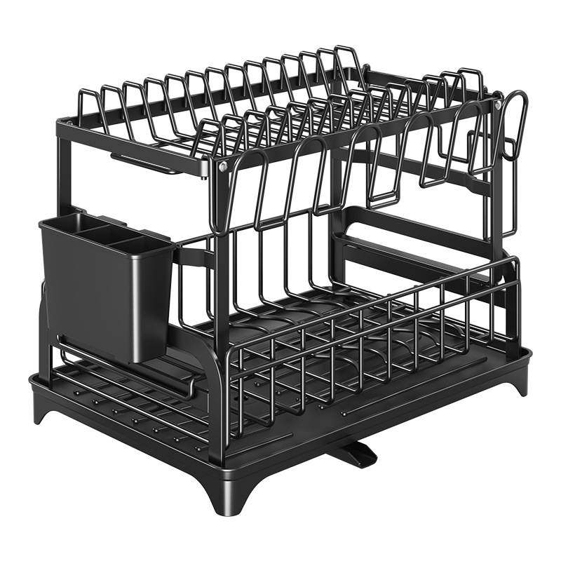 跨境爆款自卸水收纳家用置物架水槽架台面厨房碗碟窗台筷新款沥水,淘宝优惠券,粉丝福利购,淘宝优惠卷