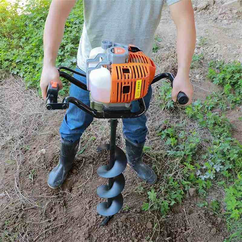 多功能手提汽油钻坑机螺旋打洞冰钓钻孔机荒山绿化种树施肥打洞机,淘宝优惠券,粉丝福利购,淘宝优惠卷