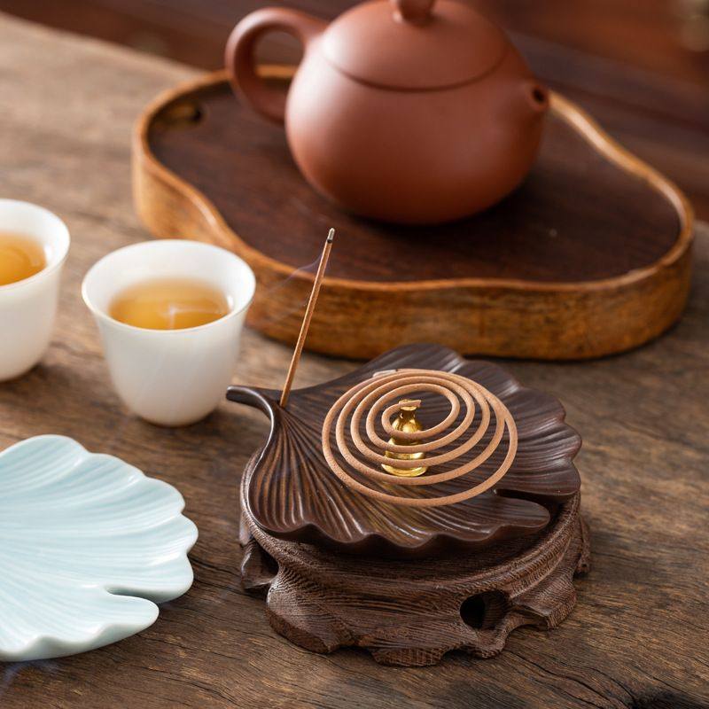 创意陶瓷盘香灰收集线香插叶片小资仿古插工具香炉香薰多用香盘,淘宝优惠券,粉丝福利购,淘宝优惠卷