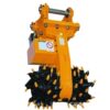 Excavator milling machine hook machine modified transverse slotting milling head road trenching machine tunnel boring machine milling head