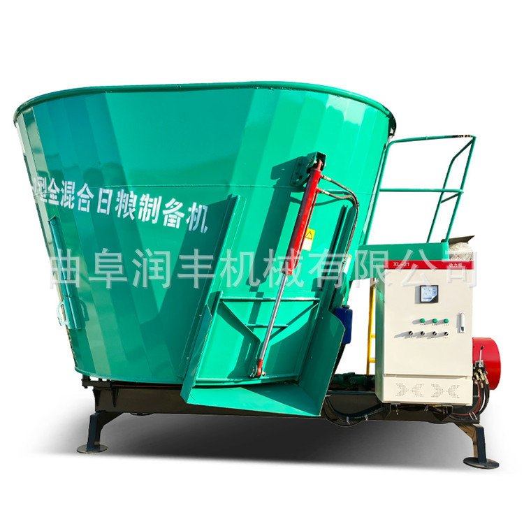 牛羊养殖牧区粮草搅拌机 16立方全混日粮制备机 立式牵引TMR拌草,淘宝优惠券,粉丝福利购,淘宝优惠卷