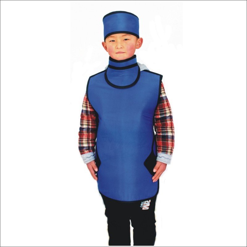 儿童铅衣X射线防护服防辐射服 口腔科方巾套装围领服帽促销德研仕,淘宝优惠券,粉丝福利购,淘宝优惠卷