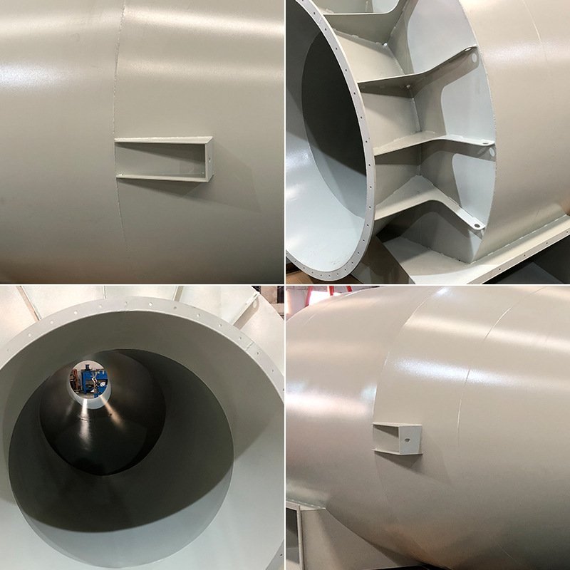 Big Cyclone Coating Equipment Sheet Metal Processing Equipment Shell Sheet Metal Customized Sheet Metal Chassis Welding and Spray Processing