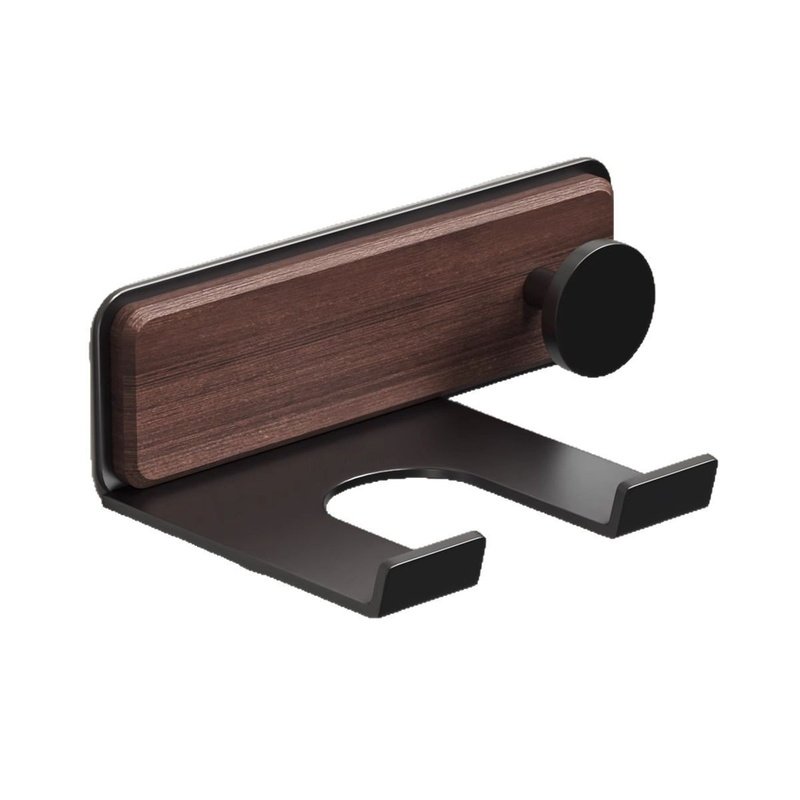 胡桃木吹风机置物架免打孔卫生间懒人电吹风壁挂式支架挂架浴室筒,淘宝优惠券,粉丝福利购,淘宝优惠卷