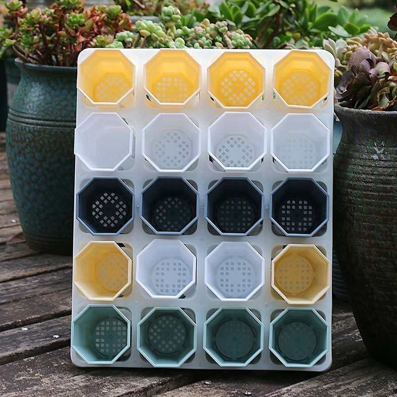 加厚小黑方托架7cm彩搬运多批发肉整理花盆托盘方盆托架实心八角,淘宝优惠券,粉丝福利购,淘宝优惠卷