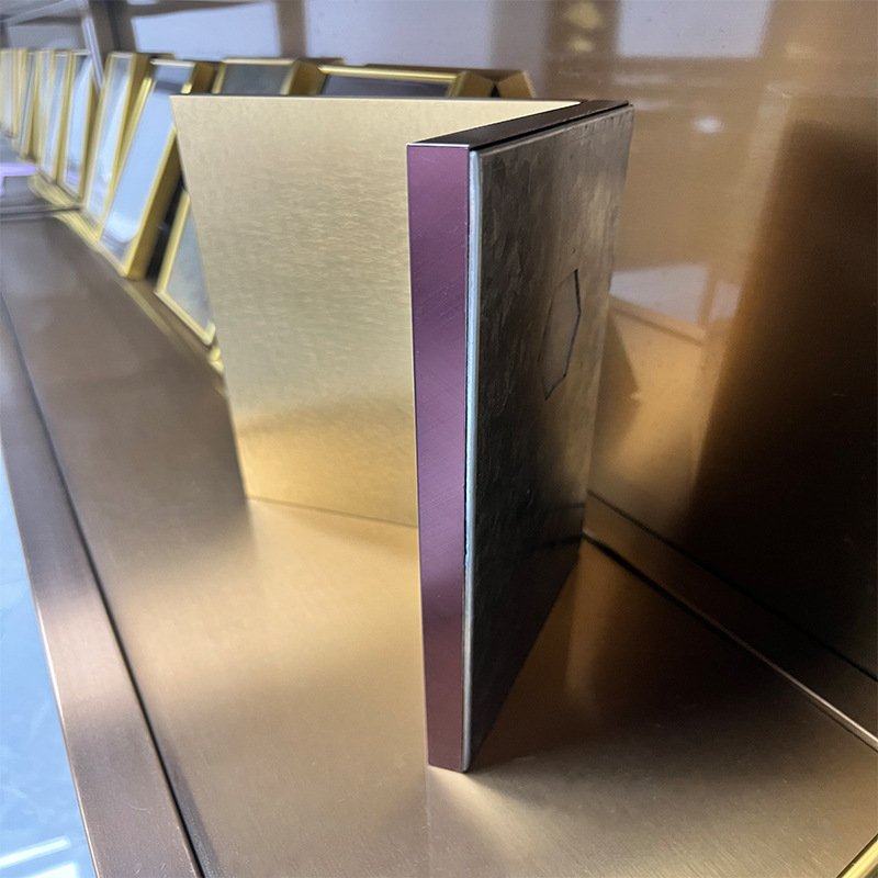 定制不锈钢蜂窝板钛金银色黑钛枪灰天花吊顶背景墙镜面防指纹蜂窝,淘宝优惠券,粉丝福利购,淘宝优惠卷