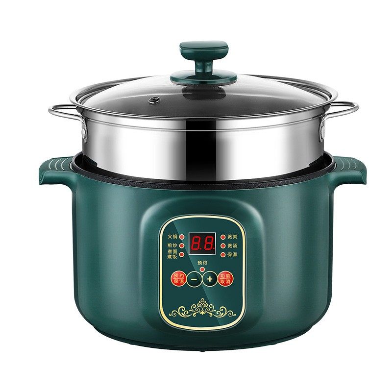 电煮锅电炖锅不锈钢预约智能外卖锅小家电一体煮小火锅锅蒸煮面,淘宝优惠券,粉丝福利购,淘宝优惠卷