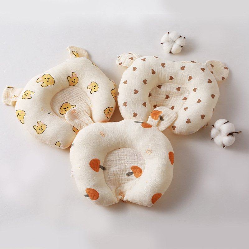 新品 婴儿枕头纠正偏头孩定型枕0-2岁宝宝防偏头圆头纯棉婴童枕芯,淘宝优惠券,粉丝福利购,淘宝优惠卷