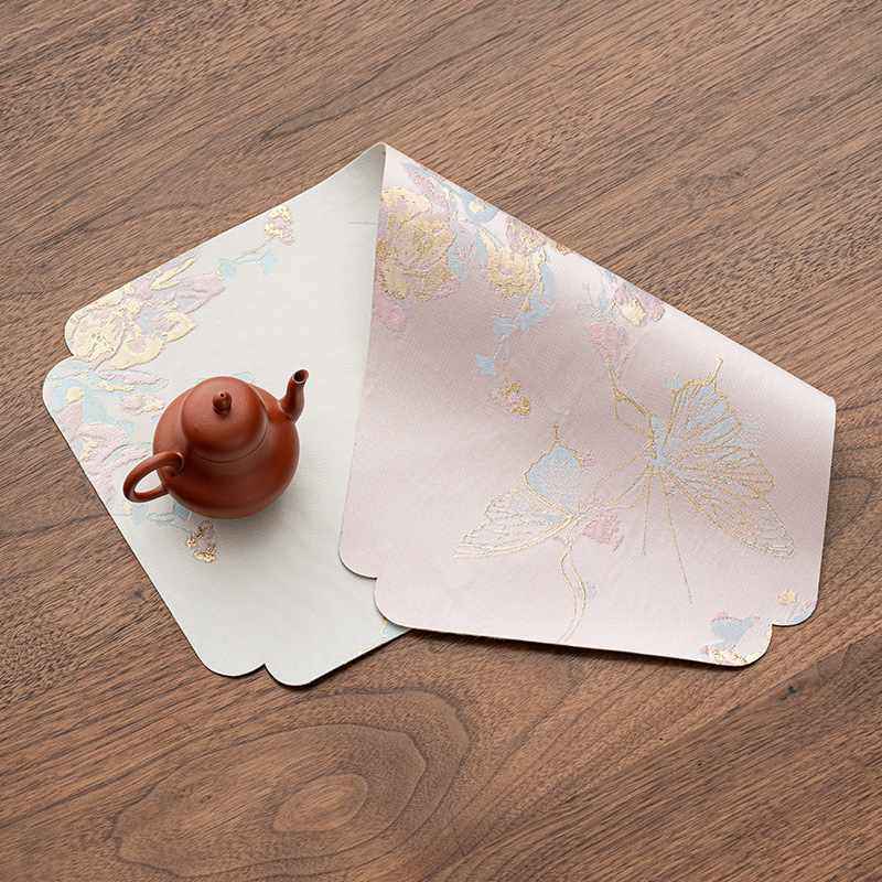 浮雕织金双面干泡茶席干台布艺桌手工禅意布壶泡茶垫垫垫中式杯,淘宝优惠券,粉丝福利购,淘宝优惠卷