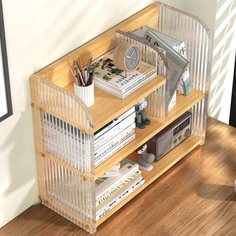 桌面置物架办公桌工位小型收纳架神器儿童书桌简易多层书架小书柜,淘宝优惠券,粉丝福利购,淘宝优惠卷