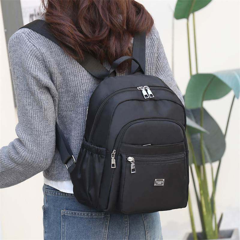 新品 双肩包休闲时尚女士出行大容量防水旅行包牛津布新款背包女,淘宝优惠券,粉丝福利购,淘宝优惠卷