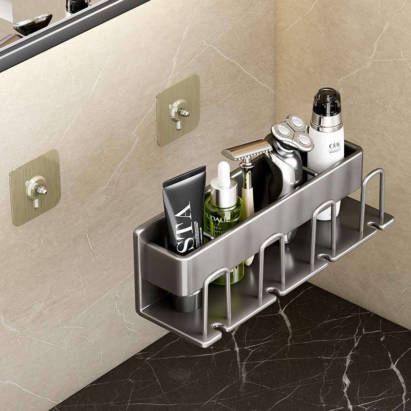 牙刷置物架免打孔漱口杯刷牙卫生间牙具壁挂式电动挂杯套装架子墙,淘宝优惠券,粉丝福利购,淘宝优惠卷