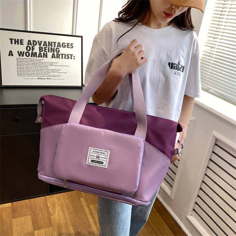 新品 2023新款大容量折叠短途旅行包干湿分离健身运动包手提待产,淘宝优惠券,粉丝福利购,淘宝优惠卷