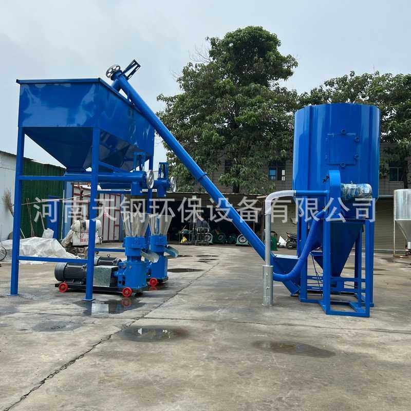 饲料颗粒生产线 粉碎搅拌造粒机 养殖场饲料机猪饲料高产节能,淘宝优惠券,粉丝福利购,淘宝优惠卷