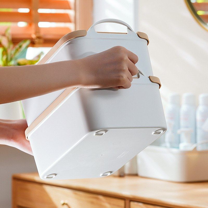 手提收纳箱塑料小号有玩具收纳盒衣物物零食储衣柜盖装书箱子收集,淘宝优惠券,粉丝福利购,淘宝优惠卷