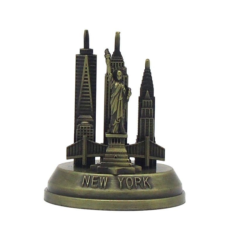 纽约地标金属模型创意家居酒柜纪念品摆件桌面饰品小复古工艺品,淘宝优惠券,粉丝福利购,淘宝优惠卷