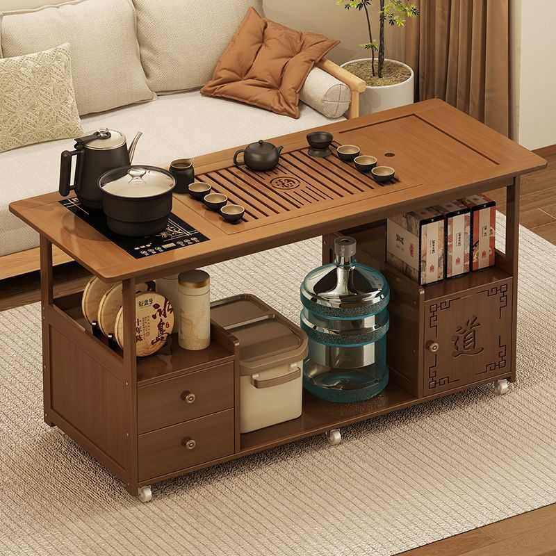 移动茶桌家用小茶台烧水壶一体茶水柜茶车泡茶几沙发边几茶具套装,淘宝优惠券,粉丝福利购,淘宝优惠卷