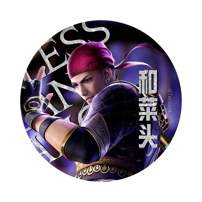 《斗罗大陆II》绝世唐门官方正版周边 史莱克七怪萧萧 马口铁徽章 - 图1