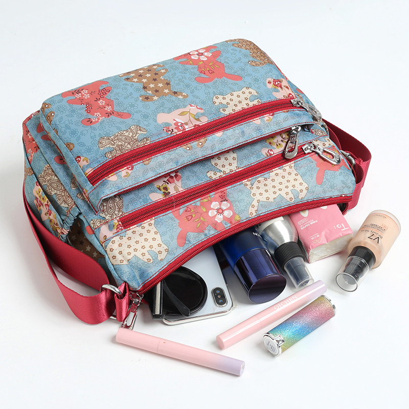 女士2021新款牛津布防水多层单肩包 bclothz女士包袋