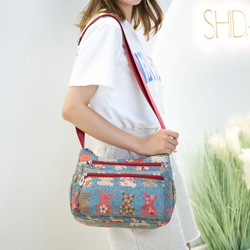 女士2021新款牛津布防水多层单肩包 bclothz女士包袋