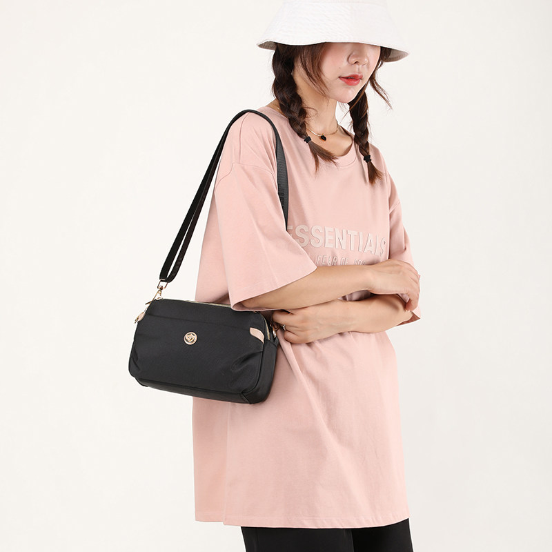 牛津布女包迷你多层斜挎包大容量简约妈妈手机包时尚帆布单肩小包,淘宝优惠券,粉丝福利购,淘宝优惠卷