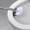 Toilet brush household soft-bristled long-handled toilet brush without dead ends, bathroom supplies wall-mounted cleaning brush durable