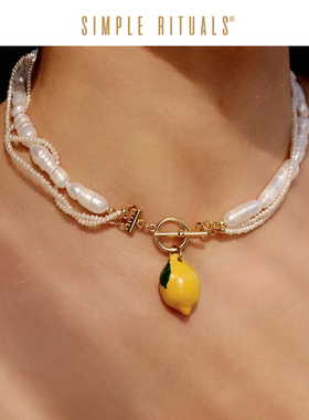 SimpleRituals明星款珍珠手链