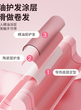 美优森法式蛋卷卷发棒28MM