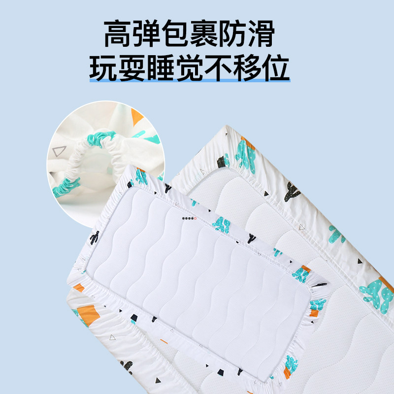 南极人婴儿床实木欧式可移动bb大床 南极人星宝琪婴儿床