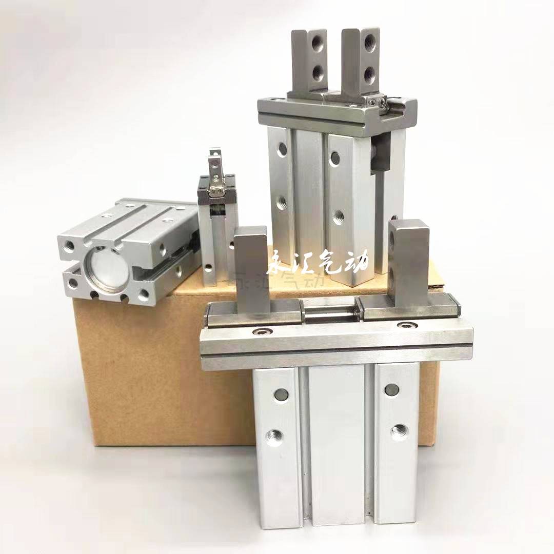 SC原装正品MHZ2手指M气缸MHZ2/MHZL2-10/200/25/30/4手指气缸夹爪 - 图0