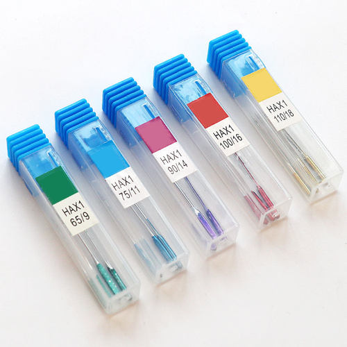衣车针缝纫机针10家用老式平车配件16号平机逢纫9号标准扁头18号 - 图0