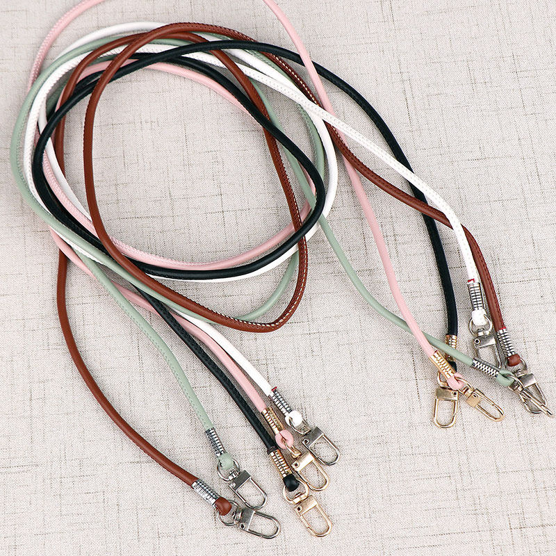 皮绳背带圆替换斜挎包带包链diy手拎挂绳肩带配件包绳细背口金包,淘宝优惠券,粉丝福利购,淘宝优惠卷