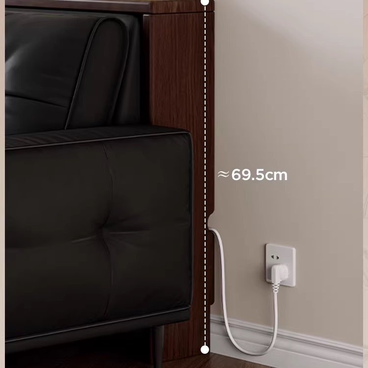 实木沙发後置物架靠墙小窄夹缝收纳柜牀尾长条柜牀头靠背挡板插座,淘宝优惠券,粉丝福利购,淘宝优惠卷